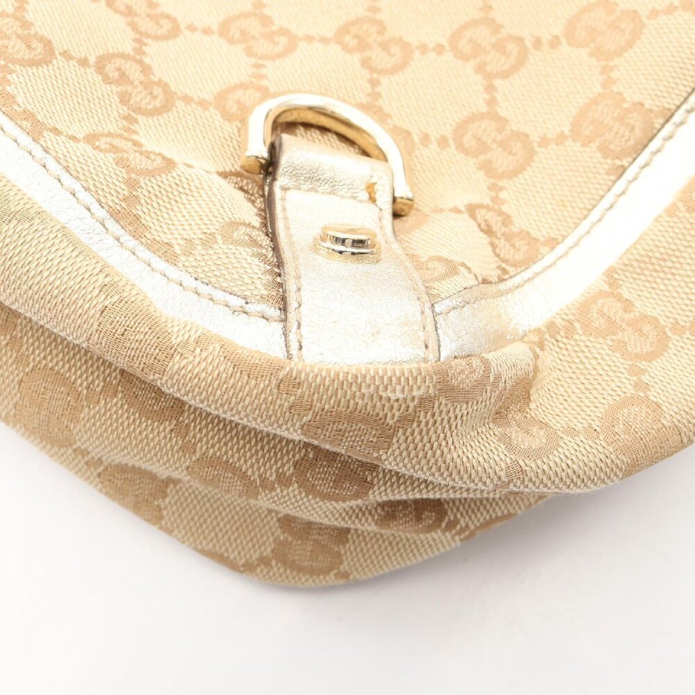 Gucci Abbey GG Canvas Tote Bag Beige - Picture 9 of 9